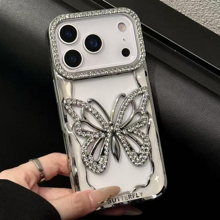 Hollow Butterfly Electroplating TPU Phone Case, For iPhone 18 Pro, For iPhone 18 Pro Max, For iPhone 17 Pro Max, For iPhone 17 Pro, For iPhone 17, For iPhone 16 Pro Max, For iPhone 16 Pro, For iPhone 16 Plus, For iPhone 16, For iPhone 15 Pro Max       ...