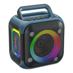 Zealot PT01 Coluna Bluetooth Estéreo RGB Portátil 30W IPX6 para Exterior, PT01