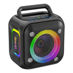 Zealot PT01 Coluna Bluetooth Estéreo RGB Portátil 30W IPX6 para Exterior, PT01