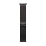 Correia de Relógio Milanesa em Aço Inoxidável com Fivela Umbrella e Filme Curvo 3D, Para Apple Watch Série 10 46mm, Para Apple Watch Série 10 42mm, Para Apple Watch Série 44mm, Para Apple Watch Série 40mm, Para Apple Watch Ultra 2 / 1 49mm