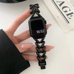 Correia de Relógio em Metal em Forma de V xDfind, Para Apple Watch 42 / 44 / 45 / 46 / 49mm, Para Apple Watch 38 / 40 / 41 / S10 42mm