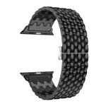 Correia de Relógio em Metal com Textura de Dragão xDfind, Para Apple Watch 42 / 44 / 45 / 46 / 49mm, Para Apple Watch 38 / 40 / 41 / S10 42mm