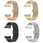 Correia de Relógio em Metal com Textura de Dragão xDfind, Para Apple Watch 42 / 44 / 45 / 46 / 49mm, Para Apple Watch 38 / 40 / 41 / S10 42mm