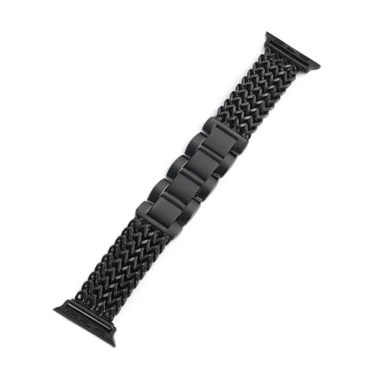 Correia de Relógio Milanesa Trançada em Aço Inoxidável xDfind, Para Apple Watch 42 / 44 / 45 / 46 / 49mm, Para Apple Watch 38 / 40 / 41 / S10 42mm