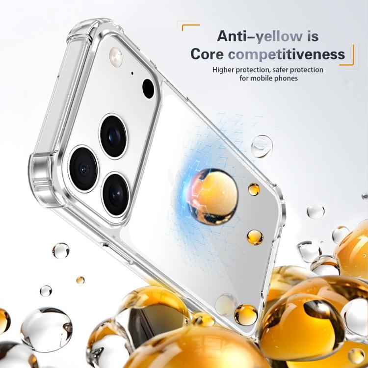 Capa para telemóvel em acrílico + TPU com proteção anti-impactos nos quatro cantos, Para iPhone 17 Pro Max, Para iPhone 17 Pro, Para iPhone 17, Para iPhone Air
