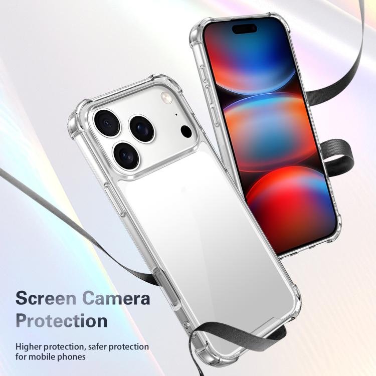 Capa para telemóvel em acrílico + TPU com proteção anti-impactos nos quatro cantos, Para iPhone 17 Pro Max, Para iPhone 17 Pro, Para iPhone 17, Para iPhone Air