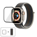 Correia de Relógio em Nylon Básica com Laço e Filme Curvo 3D, Para Apple Watch Série 40mm, Para Apple Watch Ultra 2 / 1 49mm, Para Apple Watch Série 45mm