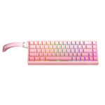ONIKUMA G69 Teclado com Eixo Magnético com Fio e Iluminação RGB, 68 Teclas