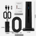 4K HD Digital TV Antenna ATSC Terrestrial Wave Antenna Receiver, ATSC