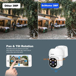 Kit Gravador de Vídeo em Rede com Câmara POE 4-Canais HD 3MP SriHome NVS005-POE030, 3MP 4-Canais