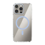 Capa transparente para telemóvel ABEEL MagSafe com anel magnético colorido anti-riscos, para iPhone 13 Pro Max, para iPhone 13 Pro, para iPhone 13
