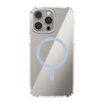 Capa transparente para telemóvel ABEEL MagSafe com anel magnético colorido anti-riscos, para iPhone 13 Pro Max, para iPhone 13 Pro, para iPhone 13