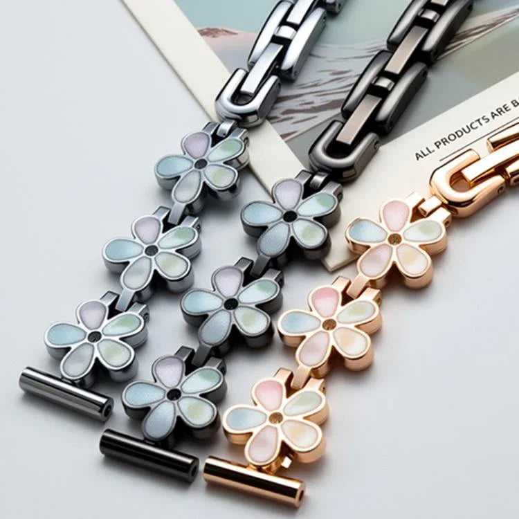 Bracelete Metálica xDfind Sun Petal, Para Apple Watch 42 / 44 / 45 / 46 / 49mm, Para Apple Watch 38 / 40 / 41 / S10 42mm