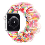Bracelete xDfind Híbrida de Organza Dupla Camada em Poliéster, Para Apple Watch 42 / 44 / 45 / 46 / 49mm, Para Apple Watch 38 / 40 / 41 / S10 42mm