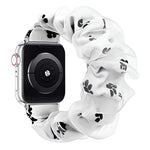 Bracelete xDfind Híbrida de Organza Dupla Camada em Poliéster, Para Apple Watch 42 / 44 / 45 / 46 / 49mm, Para Apple Watch 38 / 40 / 41 / S10 42mm