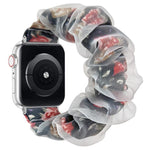 Bracelete xDfind Híbrida de Organza Dupla Camada em Poliéster, Para Apple Watch 42 / 44 / 45 / 46 / 49mm, Para Apple Watch 38 / 40 / 41 / S10 42mm