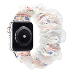 Bracelete xDfind Híbrida de Organza Dupla Camada em Poliéster, Para Apple Watch 42 / 44 / 45 / 46 / 49mm, Para Apple Watch 38 / 40 / 41 / S10 42mm
