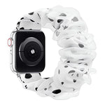 Bracelete xDfind Híbrida de Organza Dupla Camada em Poliéster, Para Apple Watch 42 / 44 / 45 / 46 / 49mm, Para Apple Watch 38 / 40 / 41 / S10 42mm