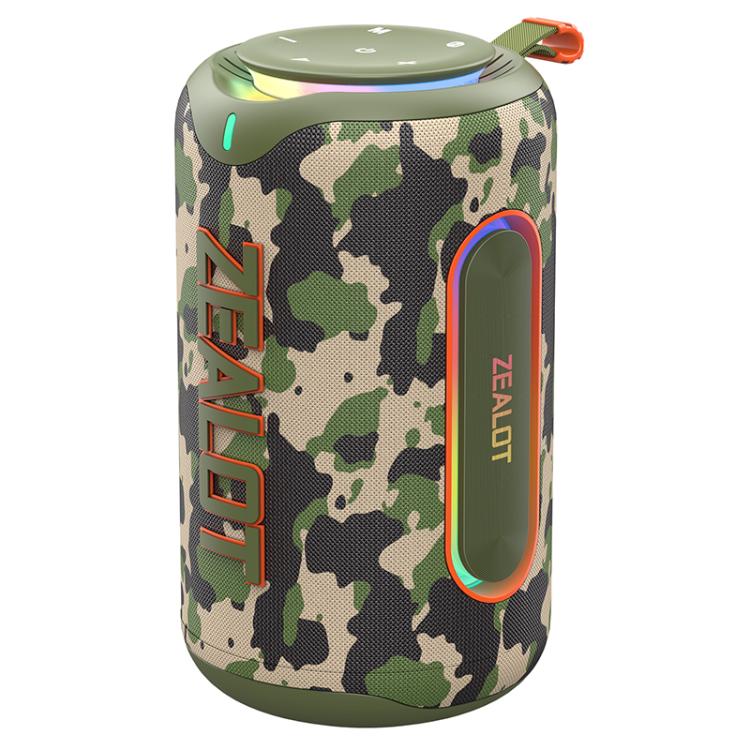 Zealot MP1 Coluna Bluetooth RGB Portátil 60W para Exterior