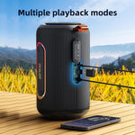 Zealot MP1 Coluna Bluetooth RGB Portátil 60W para Exterior