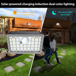 N775B Solar Dual-Color Sensor Wall Light