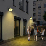 N775B Solar Dual-Color Sensor Wall Light