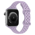 Bracelete xDfind em Silicone Trançado com Fivela Borboleta, Para Apple Watch 42 / 44 / 45 / 46 / 49mm, Para Apple Watch 38 / 40 / 41 / S10 42mm