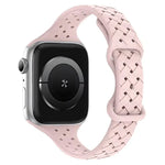 Bracelete xDfind em Silicone Trançado com Fivela Borboleta, Para Apple Watch 42 / 44 / 45 / 46 / 49mm, Para Apple Watch 38 / 40 / 41 / S10 42mm