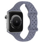 Bracelete xDfind em Silicone Trançado com Fivela Borboleta, Para Apple Watch 42 / 44 / 45 / 46 / 49mm, Para Apple Watch 38 / 40 / 41 / S10 42mm