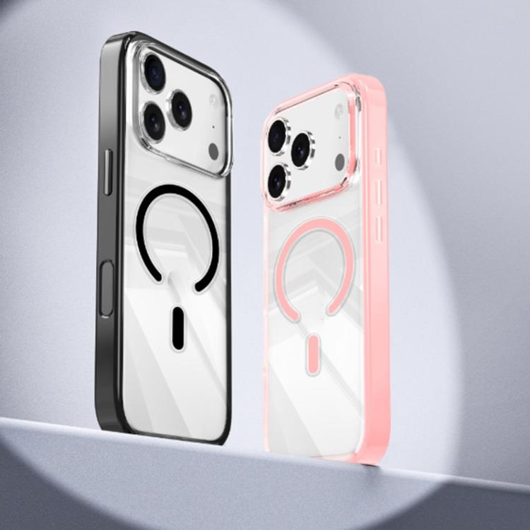 Capa híbrida para telemóvel em PC e TPU da série Mutural Soft Mist com MagSafe, Para iPhone 17 Pro Max, Para iPhone 17 Pro