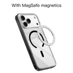 Capa híbrida para telemóvel em PC e TPU da série Mutural Soft Mist com MagSafe, Para iPhone 17 Pro Max, Para iPhone 17 Pro