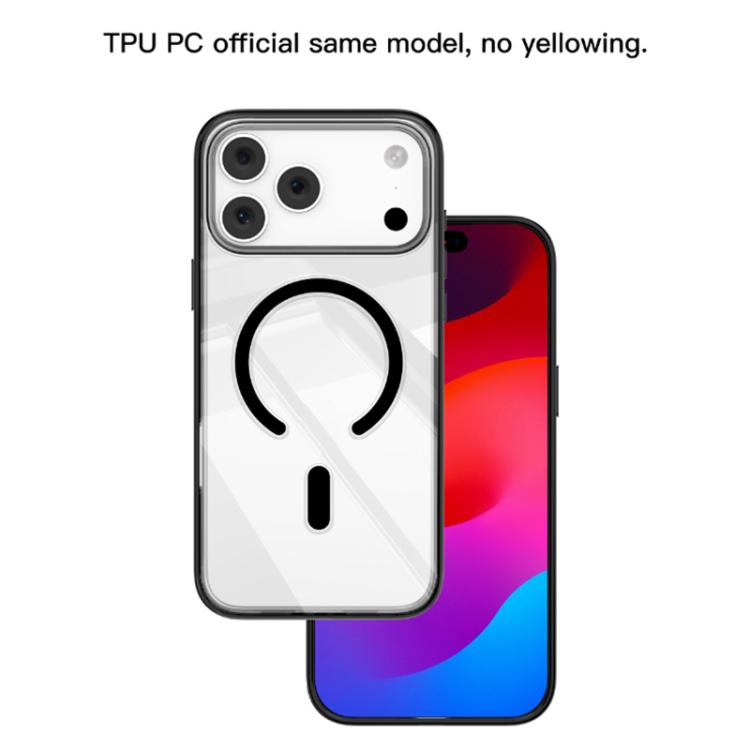 Capa híbrida para telemóvel em PC e TPU da série Mutural Soft Mist com MagSafe, Para iPhone 17 Pro Max, Para iPhone 17 Pro