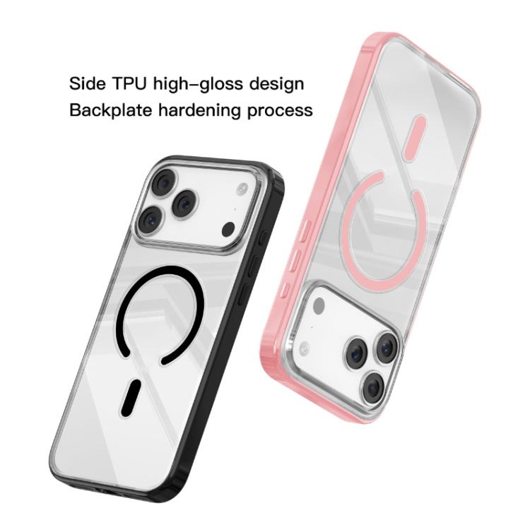 Capa híbrida para telemóvel em PC e TPU da série Mutural Soft Mist com MagSafe, Para iPhone 17 Pro Max, Para iPhone 17 Pro