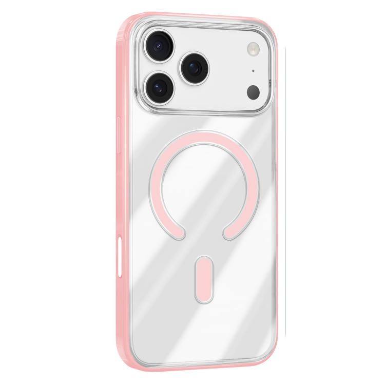Capa híbrida para telemóvel em PC e TPU da série Mutural Soft Mist com MagSafe, Para iPhone 17 Pro Max, Para iPhone 17 Pro