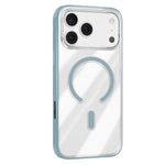 Capa híbrida para telemóvel em PC e TPU da série Mutural Soft Mist com MagSafe, Para iPhone 17 Pro Max, Para iPhone 17 Pro