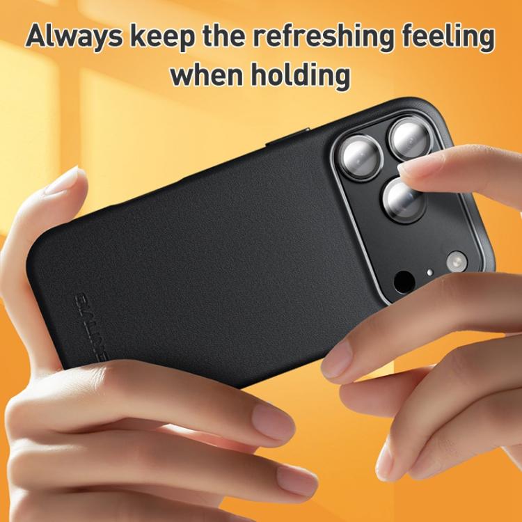 Capa para telemóvel em pele tecnológica QIALINO com MagSafe, Para iPhone 17 Pro Max, Para iPhone 17 Pro, Para iPhone 17, Para iPhone Air
