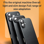 Capa para telemóvel em pele tecnológica QIALINO com MagSafe, Para iPhone 17 Pro Max, Para iPhone 17 Pro, Para iPhone 17, Para iPhone Air