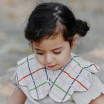Benzdeer Petal Shape Bib Infants Saliva Towel, Love Heart, Ripple Red and Blue Grid, Ripple Bow, Large Color Grid, Pink and Yellow Stripes, Pink and Blue Stripes, Retro Checkered Flowers, Retro Butterfly, Retro Line Flowers, Retro Umbrella, Tool