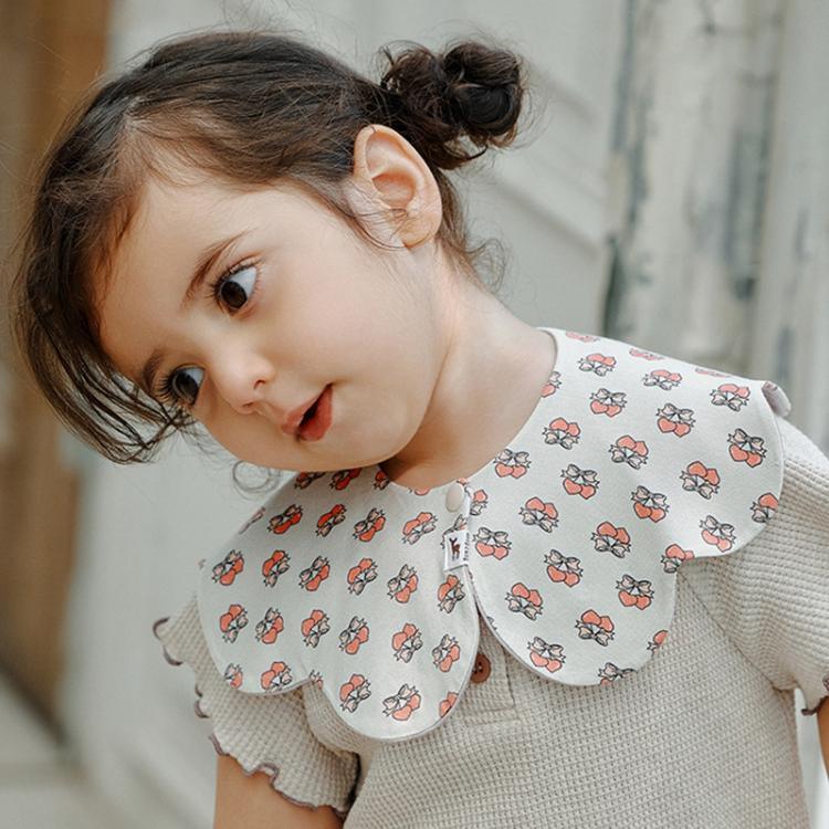 Benzdeer Petal Shape Bib Infants Saliva Towel, Love Heart, Ripple Red and Blue Grid, Ripple Bow, Large Color Grid, Pink and Yellow Stripes, Pink and Blue Stripes, Retro Checkered Flowers, Retro Butterfly, Retro Line Flowers, Retro Umbrella, Tool