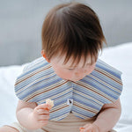 Benzdeer Petal Shape Bib Infants Saliva Towel, Love Heart, Ripple Red and Blue Grid, Ripple Bow, Large Color Grid, Pink and Yellow Stripes, Pink and Blue Stripes, Retro Checkered Flowers, Retro Butterfly, Retro Line Flowers, Retro Umbrella, Tool