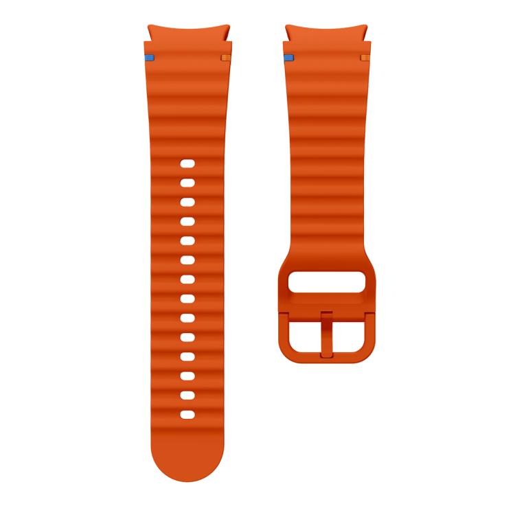 Pulseira de Silicone com Costura Ondulada e Filme Curvo 3D, Para Samsung Galaxy Watch5 Pro 45mm, Para Samsung Galaxy Watch5 40mm, Para Samsung Galaxy Watch4 44mm, Para Samsung Galaxy Watch4 40mm