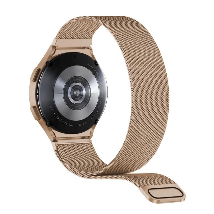 Pulseira de Relógio Milanesa Magnética em Aço Inoxidável com Filme Curvo 3D, Para Samsung Galaxy Watch4 Classic 46mm, Para Samsung Galaxy Watch4 Classic 42mm, Para Samsung Galaxy Watch5 Active 40mm, Para Samsung Galaxy Watch5 Active 44mm