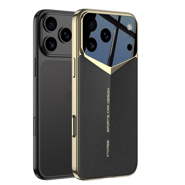 Capa para telemóvel em pele lisa GKK Blade Phantom, Para iPhone 17 Pro Max, Para iPhone 17 Pro