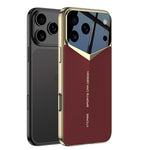Capa para telemóvel em pele lisa GKK Blade Phantom, Para iPhone 17 Pro Max, Para iPhone 17 Pro