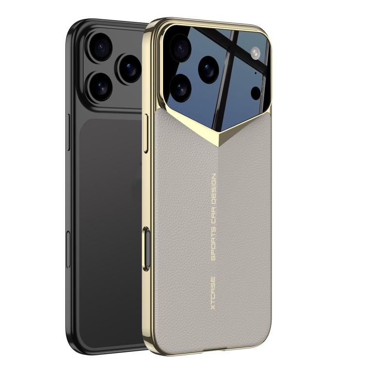 Capa para telemóvel em pele lisa GKK Blade Phantom, Para iPhone 17 Pro Max, Para iPhone 17 Pro