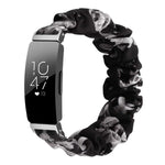 xDfind Polyester Elastic Wreath Watch Band For Fitbit Inspire, S, L