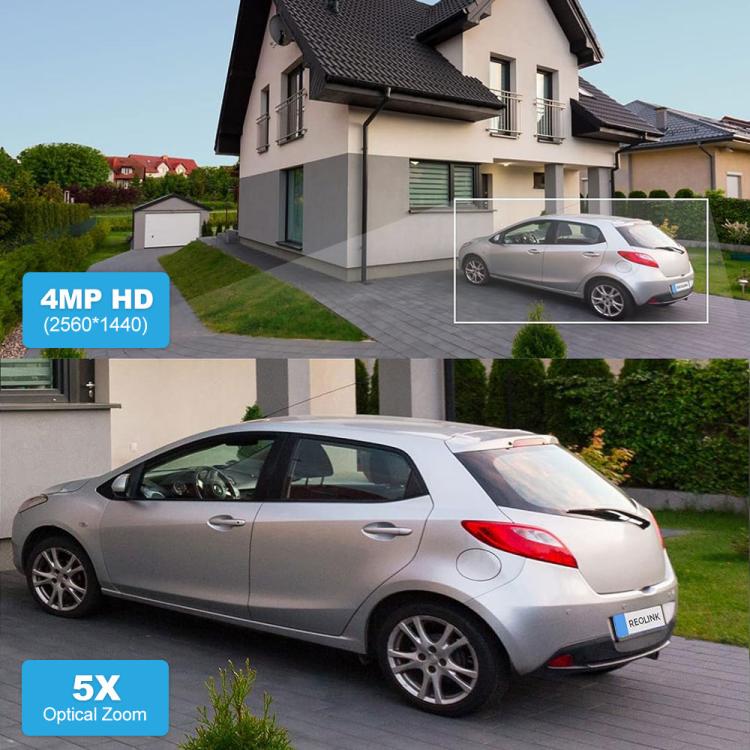 Câmara PTZ HD com Zoom Óptico 5X 4MP Srihome SH051, SH051