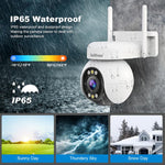 Câmara PTZ HD com Zoom Óptico 5X 4MP Srihome SH051, SH051