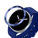 Anel de moldura metálica protetor para relógio inteligente, Estilo: Estilo A, Para Samsung Galaxy Watch8 Classic 46mm, Para Samsung Galaxy Watch8 44mm, Para Samsung Galaxy Watch8 40mm