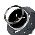 Anel de moldura metálica protetor para relógio inteligente, Estilo: Estilo A, Para Samsung Galaxy Watch8 Classic 46mm, Para Samsung Galaxy Watch8 44mm, Para Samsung Galaxy Watch8 40mm